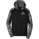 Hartford Jr. Wolfpack Sport-Wick Mineral Freeze Fleece Colorblock Hooded Pullover