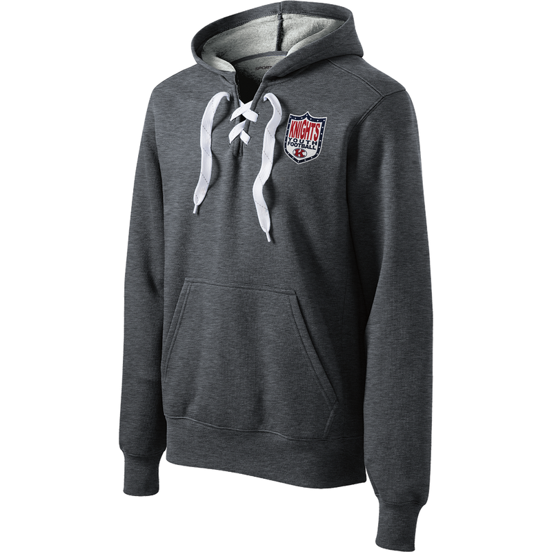 Knights Youth Football Lace Up Pullover Hooded Sweatshirt