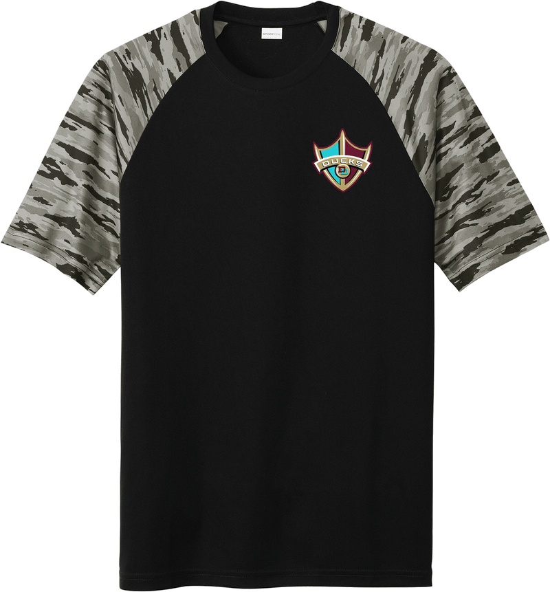 Delaware Ducks Drift Camo Colorblock Tee