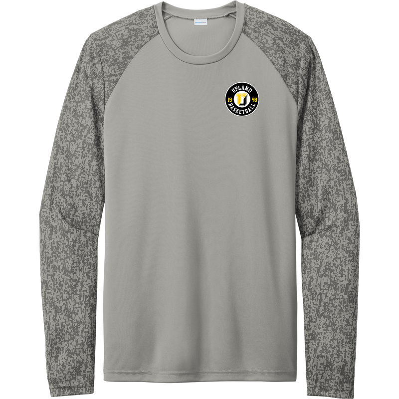 Upland Basketball Long Sleeve Digi Camo Tee