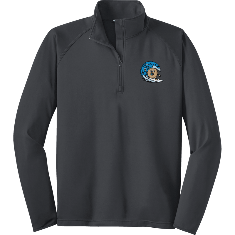 BagelEddi's Sport-Wick Stretch 1/4-Zip Pullover