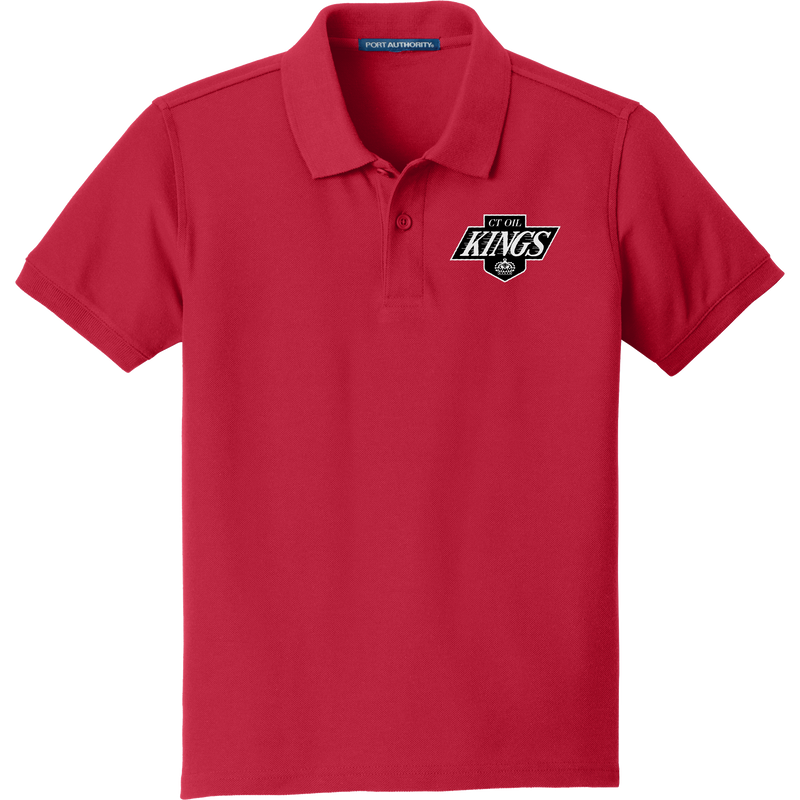 CT Oil Kings Youth Core Classic Pique Polo