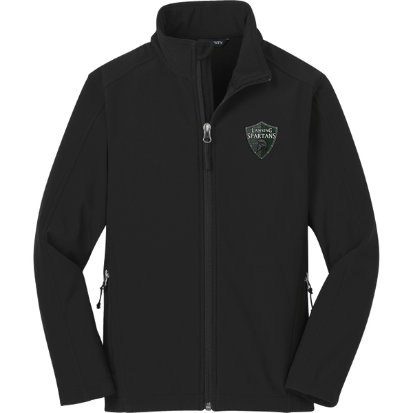 Lansing Spartans Youth Core Soft Shell Jacket