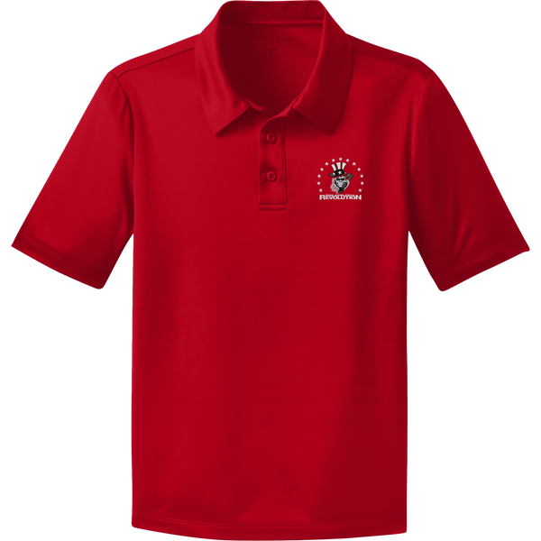 Phila Revolution Youth Silk Touch Performance Polo