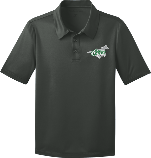 NJ Colts Youth Silk Touch Performance Polo