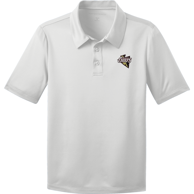 Mercer Chiefs Youth Silk Touch Performance Polo