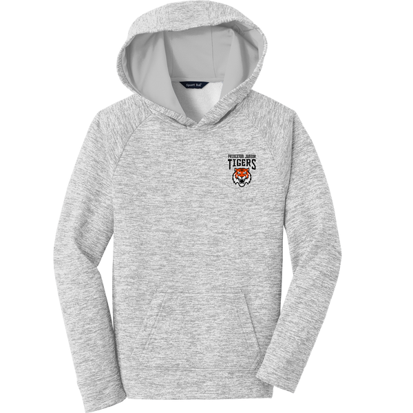 Princeton Jr. Tigers Youth PosiCharge Electric Heather Fleece Hooded Pullover