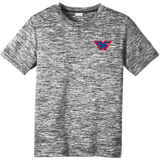 Mid-Fairfield Youth PosiCharge Electric Heather Tee