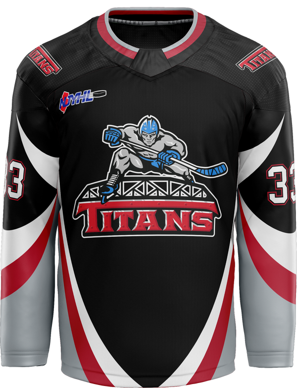 NJ Titans Tier 2 Youth Player Sublimated Jersey